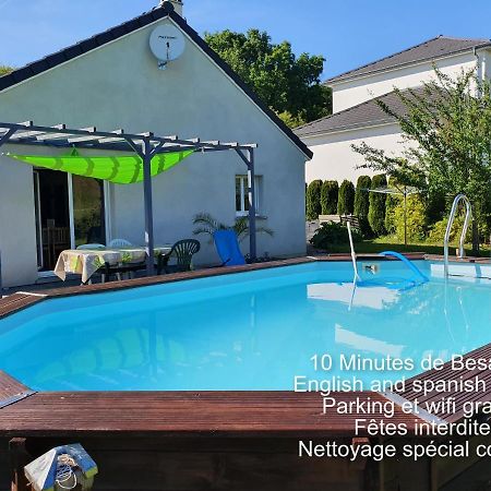 2 Vraies Chambres Privees Au Calme Dans Villa De Campagne Plain-Pied 105M2 Avec Piscine A Montfaucon Montfaucon  Экстерьер фото
